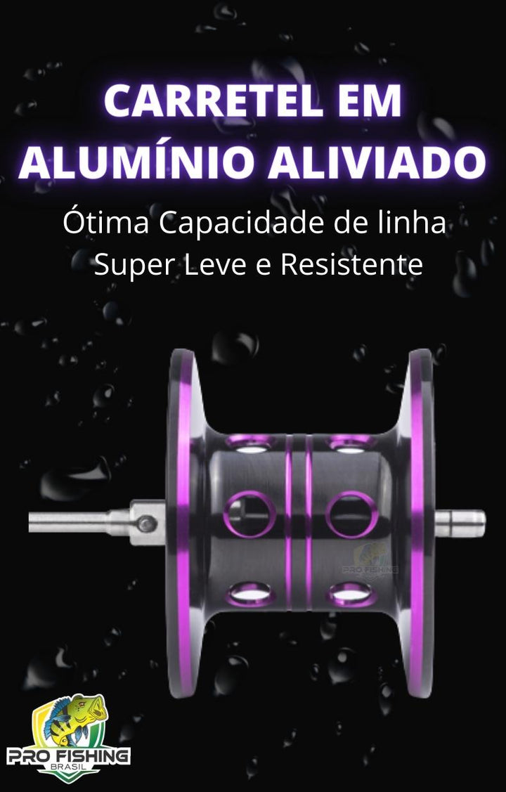 Nova Carretilha Premium LURE PRO AF-2000 - 13 Rolamentos - Lançamento 2023