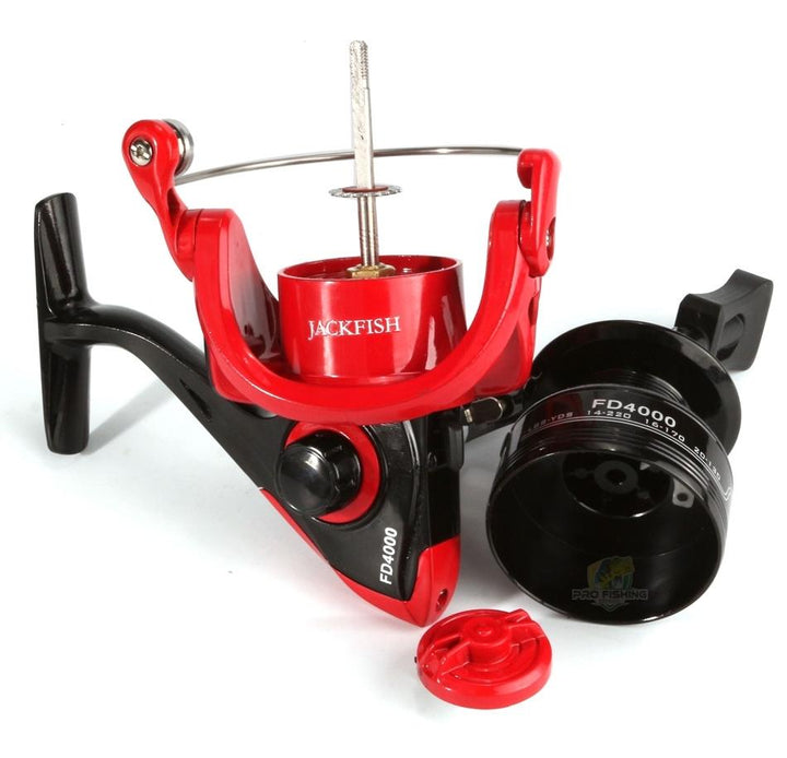 Novo Molinete JACKFISH FD 1000/6000 com 5 Rolamentos - Frete Grátis p/ Todo Brasil