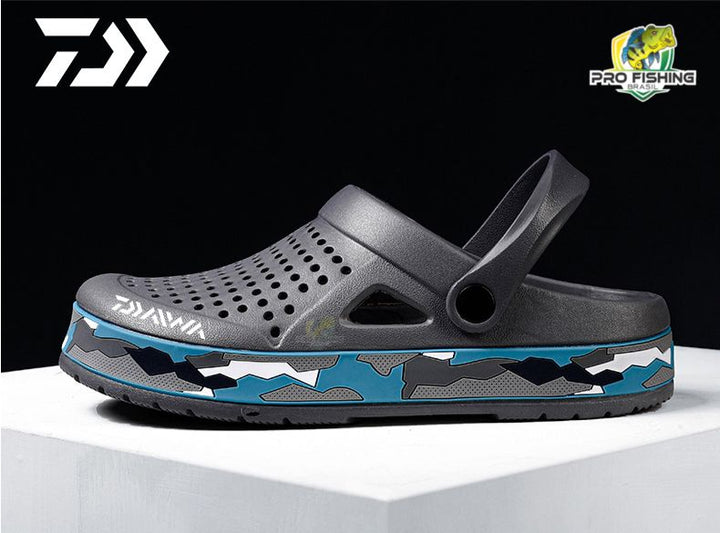 Nova Sandália Crocs DAIWA - Impermeável - Antiderrapante - SUPER CONFORTÁVEL