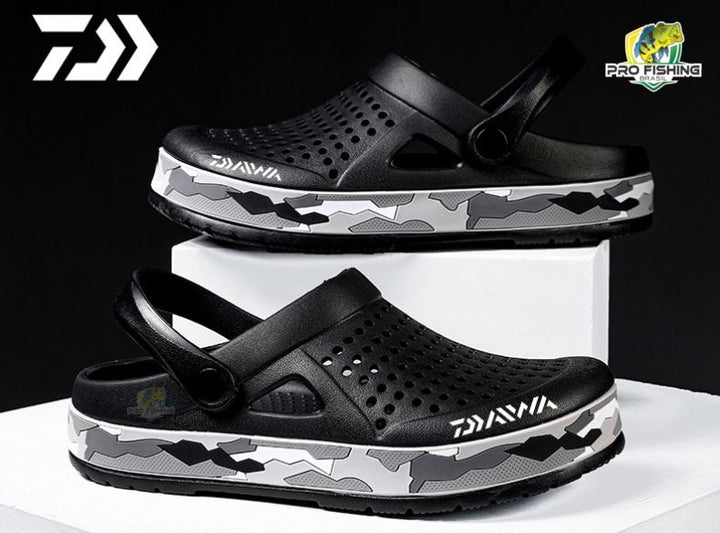 Nova Sandália Crocs DAIWA - Impermeável - Antiderrapante - SUPER CONFORTÁVEL
