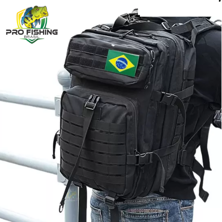 Super Mochila Tática Militar de 50 Litros - MEGA Resistente - Frete Grátis