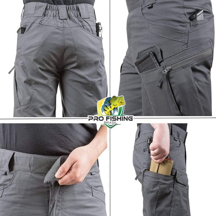 Nova Bermuda Tática Militar Premium - Tecido Ripstop Super Resistente - Lançamento 2023