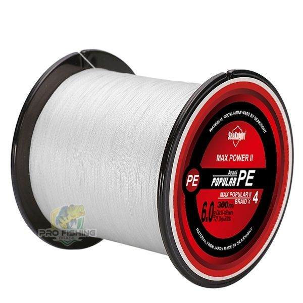 Nova Linha Multifilamento SeaKnight MAX POWER 4 Fios PE - 300M