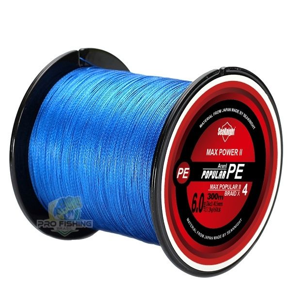 Nova Linha Multifilamento SeaKnight MAX POWER 4 Fios PE - 300M
