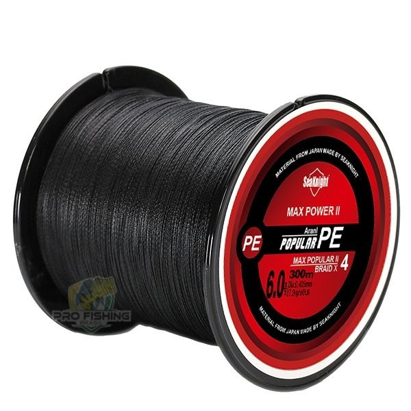 Nova Linha Multifilamento SeaKnight MAX POWER 4 Fios PE - 300M