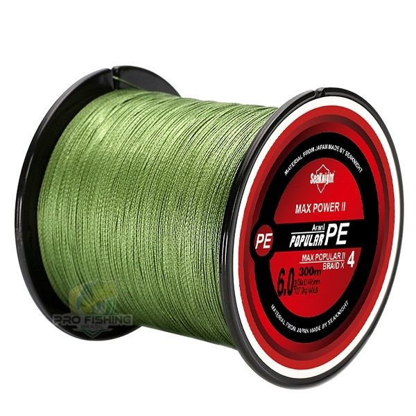 Nova Linha Multifilamento SeaKnight MAX POWER 4 Fios PE - 300M