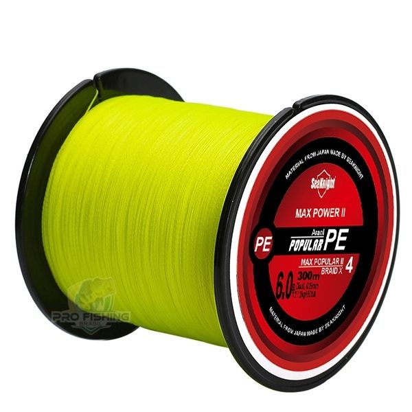 Nova Linha Multifilamento SeaKnight MAX POWER 4 Fios PE - 300M