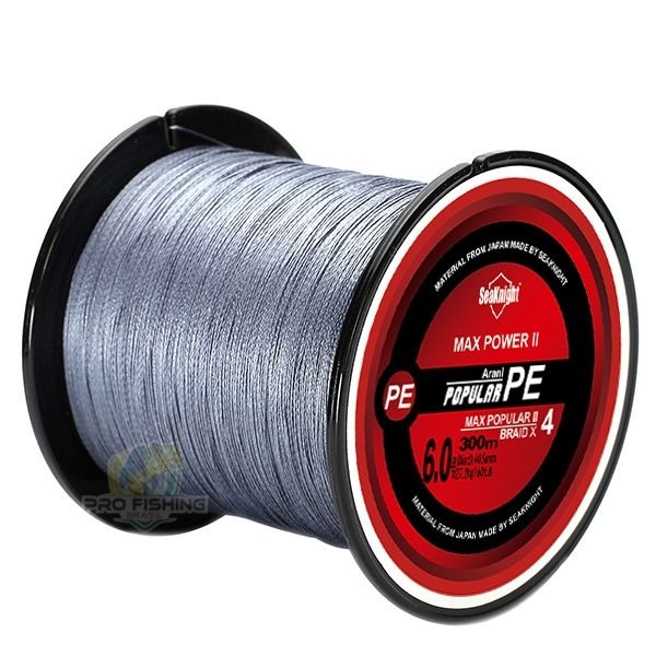 Nova Linha Multifilamento SeaKnight MAX POWER 4 Fios PE - 300M