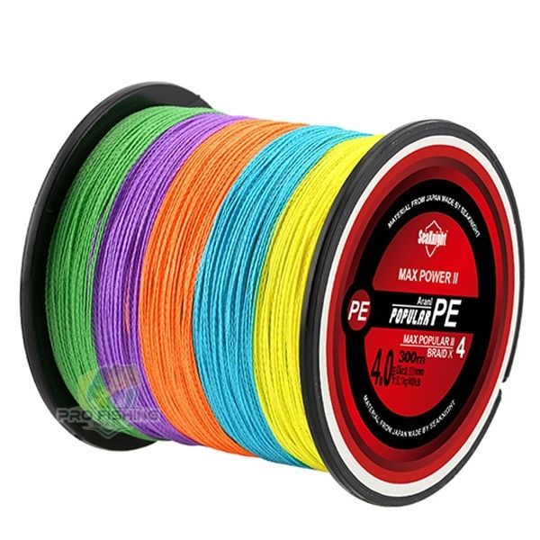 Nova Linha Multifilamento SeaKnight MAX POWER 4 Fios PE - 300M