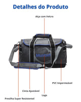 Bolsa de Pesca Impermeável MUSTAD Importada - Frete Grátis
