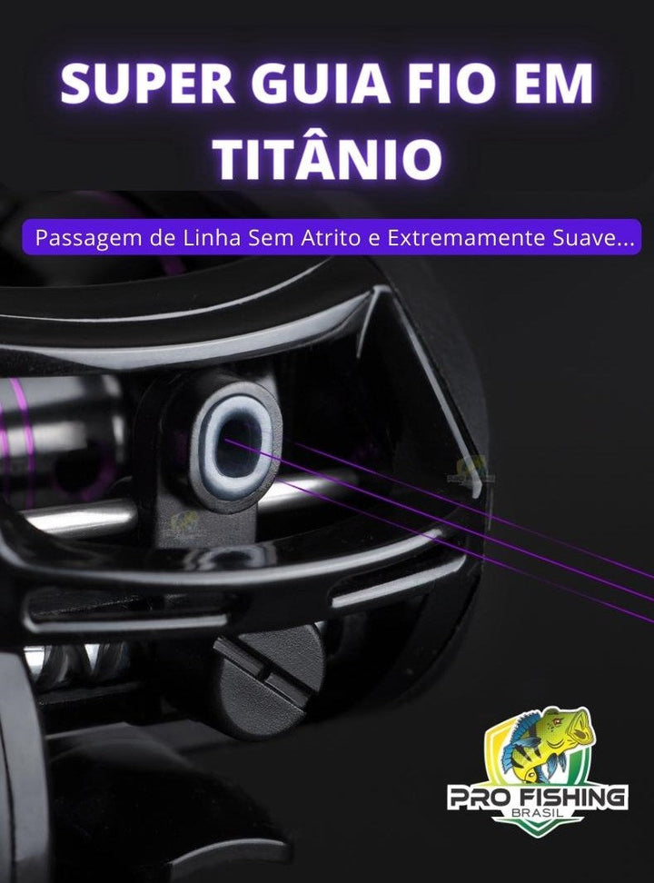 Nova Carretilha Premium LURE PRO AF-2000 - 13 Rolamentos - Lançamento 2023