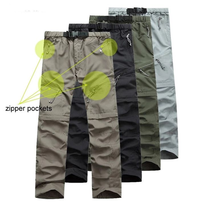 Calça que vira Bermuda Outdoor Sport com Proteção Solar UV+50 Super Confortável - Unissex