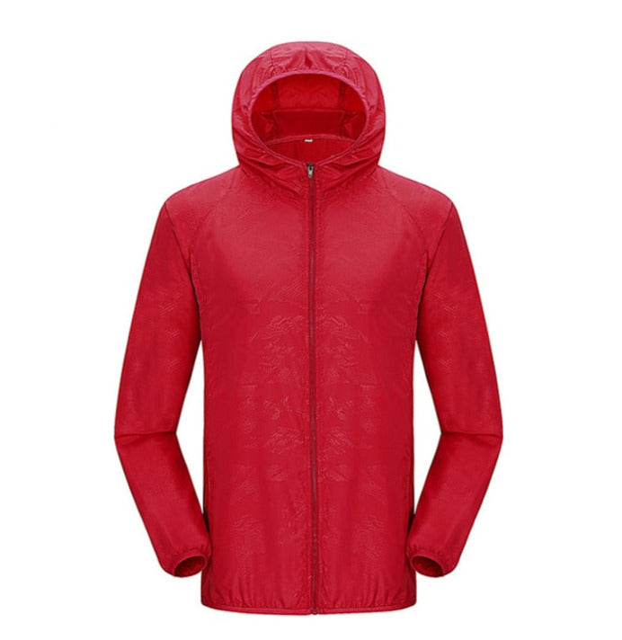 Jaqueta Corta Vento Impermeável Super Slim - Capa de Chuva - Unissex - Frete Grátis
