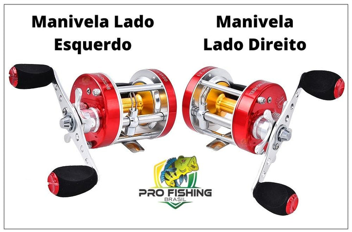 Super Carretilha de Perfil Alto Kastking Rover com 6 Rolamento
