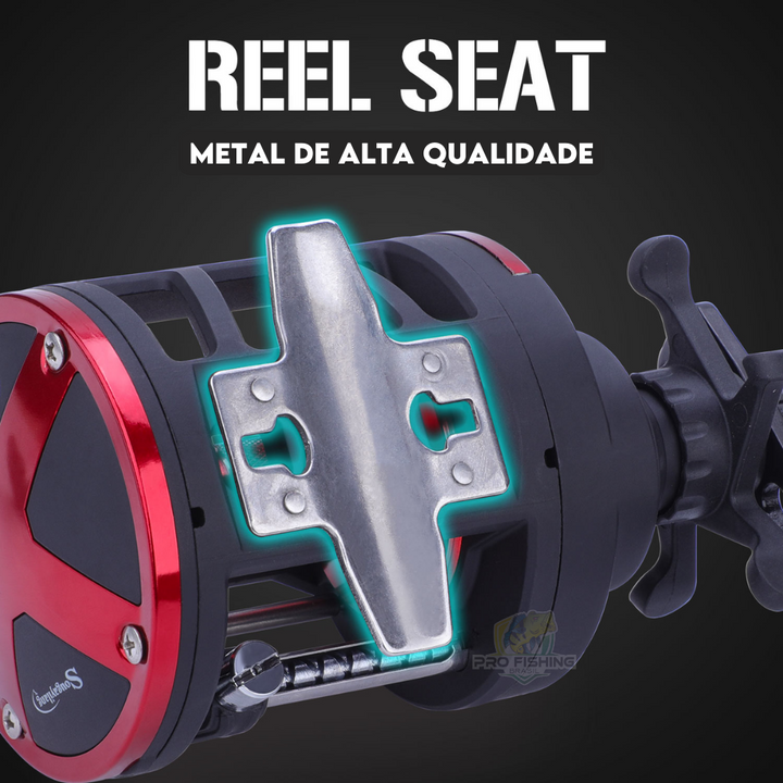 Carretilha Perfil Alto DTR30 Sougayilang - 25kg MAX DRAG -  3+1bb Rolamentos
