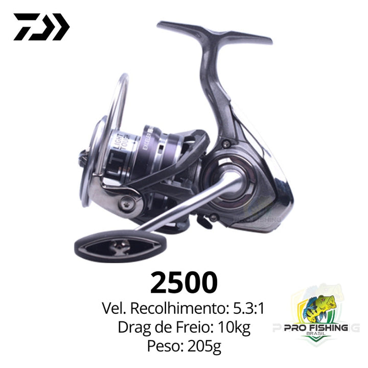 Novo Molinete Daiwa Exceler LT - Super Leve e Ristente - Frete Grátis
