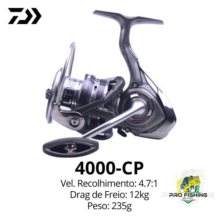 Novo Molinete Daiwa Exceler LT - Super Leve e Ristente - Frete Grátis