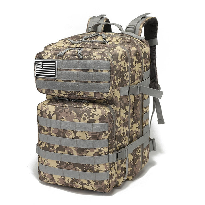 Mochila Tática Militar de 45 Litros - MEGA Resistente - Frete Grátis