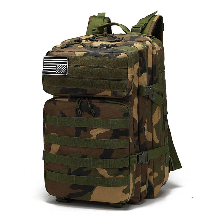 Mochila Tática Militar de 45 Litros - MEGA Resistente - Frete Grátis