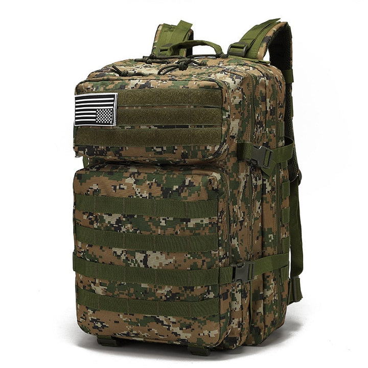 Mochila Tática Militar de 45 Litros - MEGA Resistente - Frete Grátis