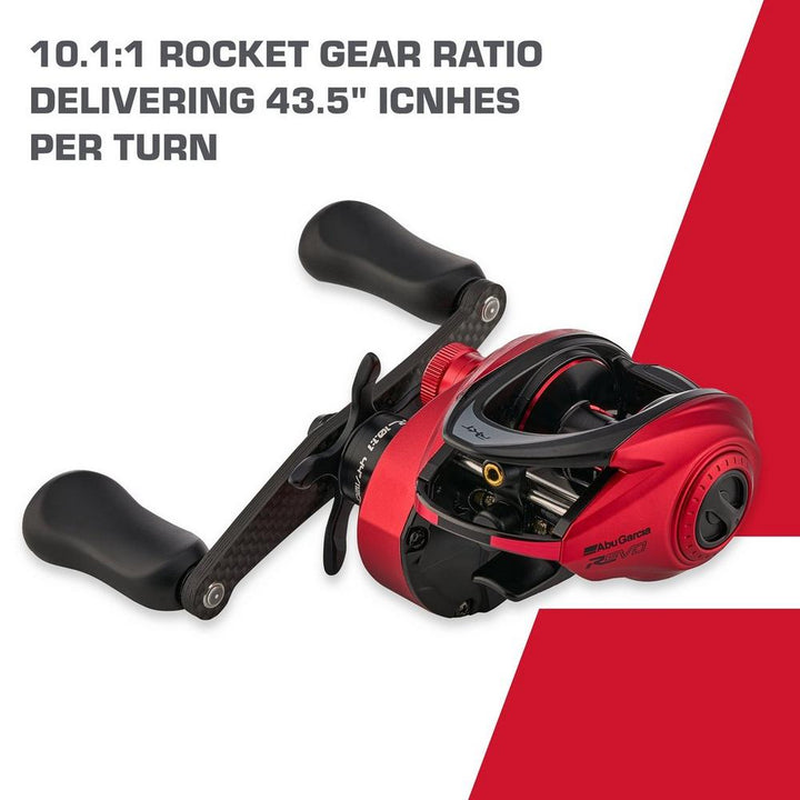 NOVA CARRETILHA ABU GARCIA REVO 5 ROCKET - LANÇAMENTO 2023 - FRETE GRÁTIS