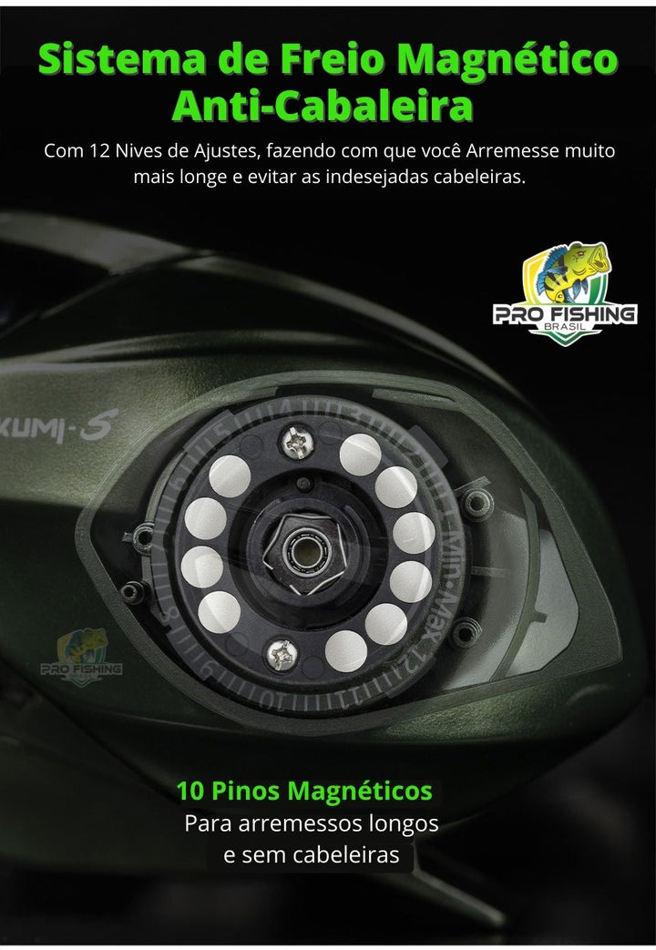 Nova Carretilha ZEUS WK-1000 - Frete Grátis para todo Brasil