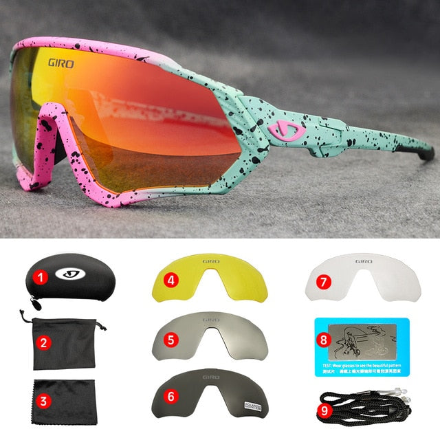 Óculos de Ciclismo GIRO - Proteção Solar UV+400 - Original