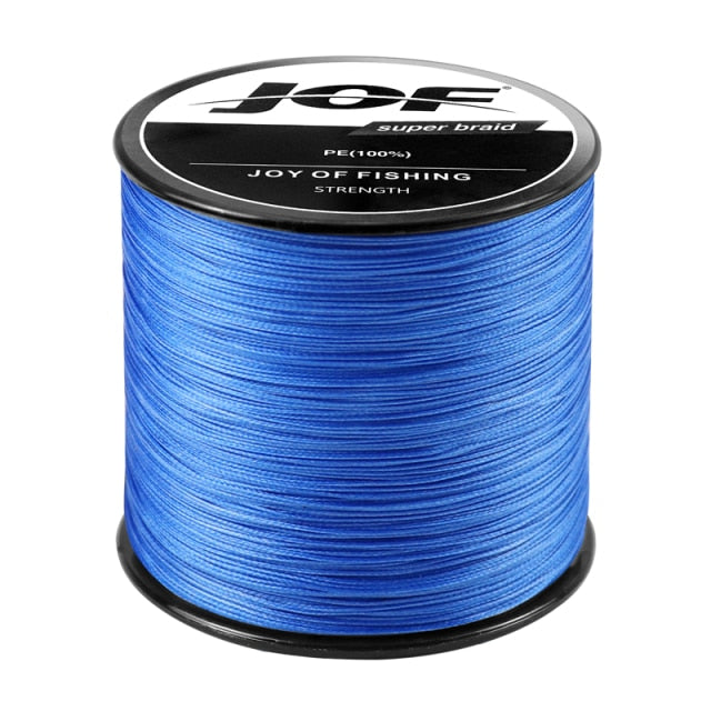 Linha Multifilamento de Pesca JOF 4x - 500 metros - 100% PE - Importada