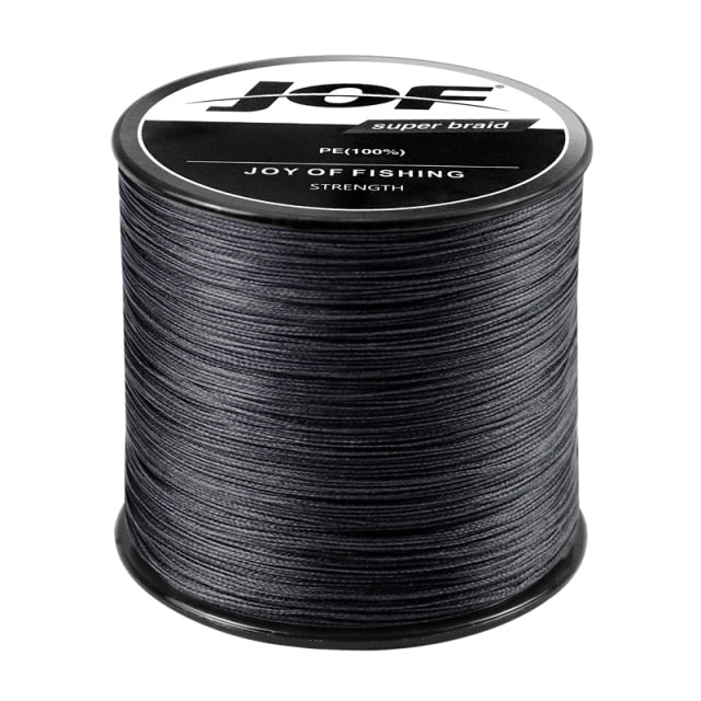 Linha Multifilamento de Pesca JOF 4x - 500 metros - 100% PE - Importada