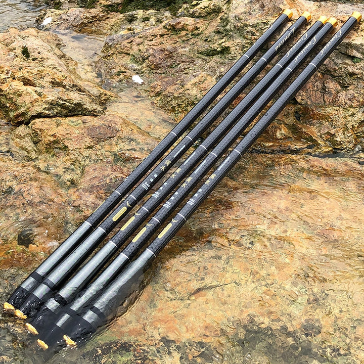 Nova Vara Telescópica de Carbono Premium LIMITED - Importada - Tamanhos: 3.6M/4.5M/5.4M/6.3M/7.2M