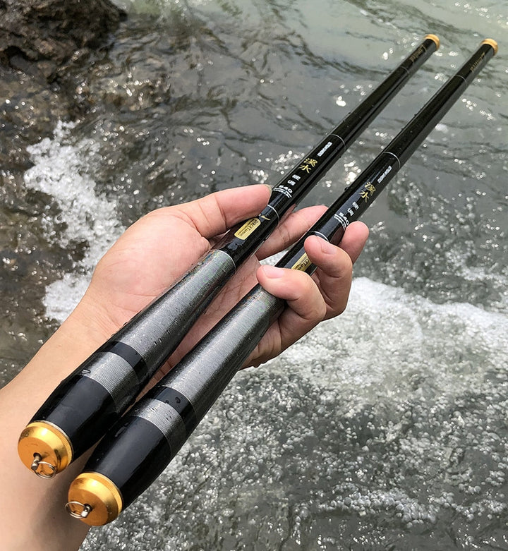 Nova Vara Telescópica de Carbono Premium LIMITED - Importada - Tamanhos: 3.6M/4.5M/5.4M/6.3M/7.2M